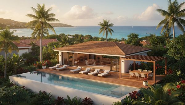 Location de villa luxe et haut de gamme à Saint-François Guadeloupe : le séjour inoubliable